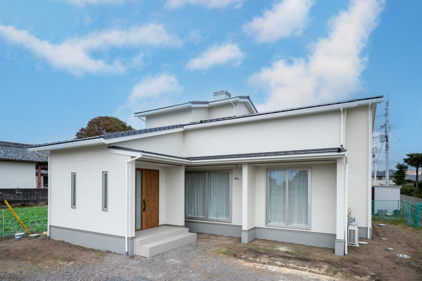 子育てしやすい平屋プラスワンの住まいです