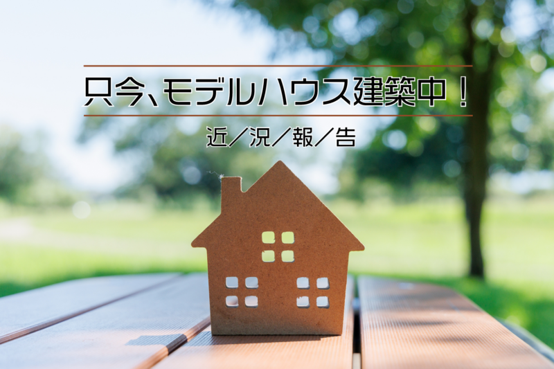 平屋新モデルハウス～UB工事・別棟建物～