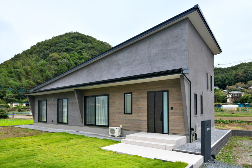 横長の超贅沢な平屋の家