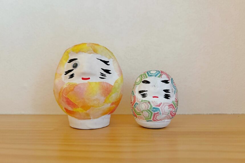 つながルーム第10回ワークショップ【オリジナルだるまづくり】