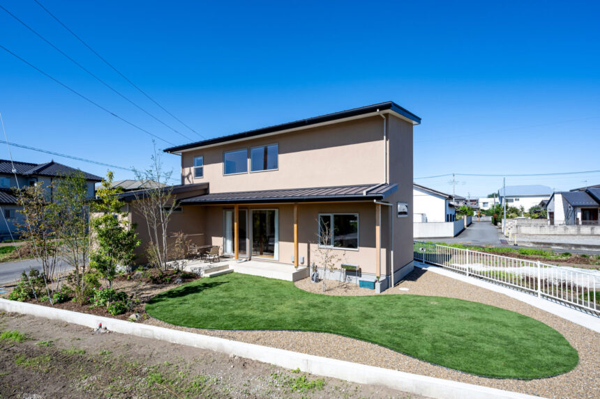 自然素材×吹抜空間×豊かな暮らし